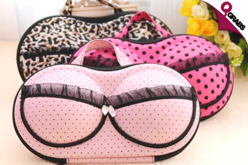 From QR39, Keep Your Delicates All In One Secure Place with a Travel Bra Organizer - Choose from 5 Girly Colors! (Up to QR178 Value)
